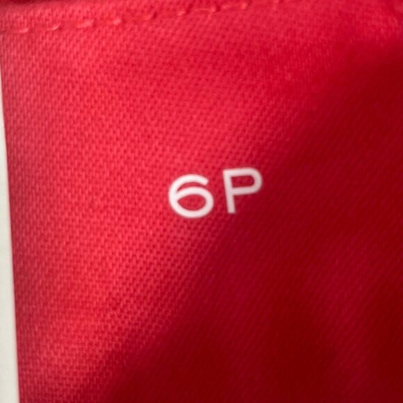 St Johns Bay Womens Scarlet Ibis Capri Pant MidRise Pink Size 6P Petite New - Picture 6 of 11